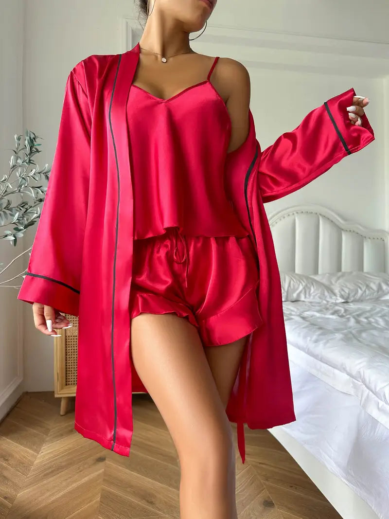 Ensemble 3 Pièces Loungewear Confortable pour Femme – Projet Paris – Élégant et cosy