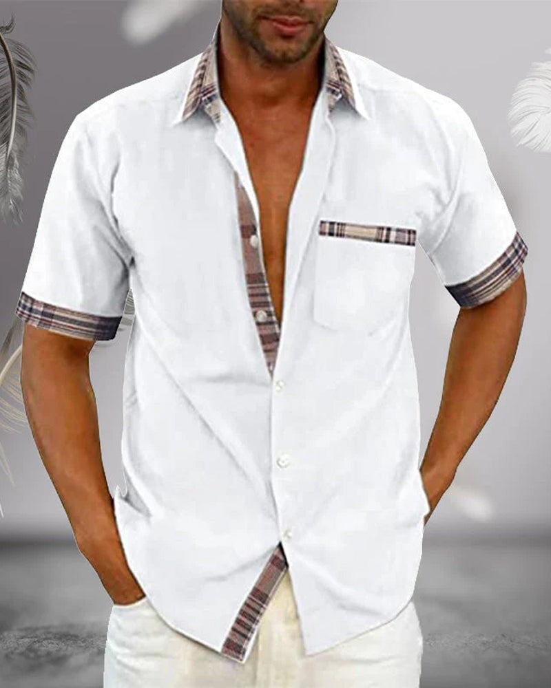 Chemise homme Felix™ – Projet Paris – Élégante et confortable – Parfaite pour un look chic et décontracté