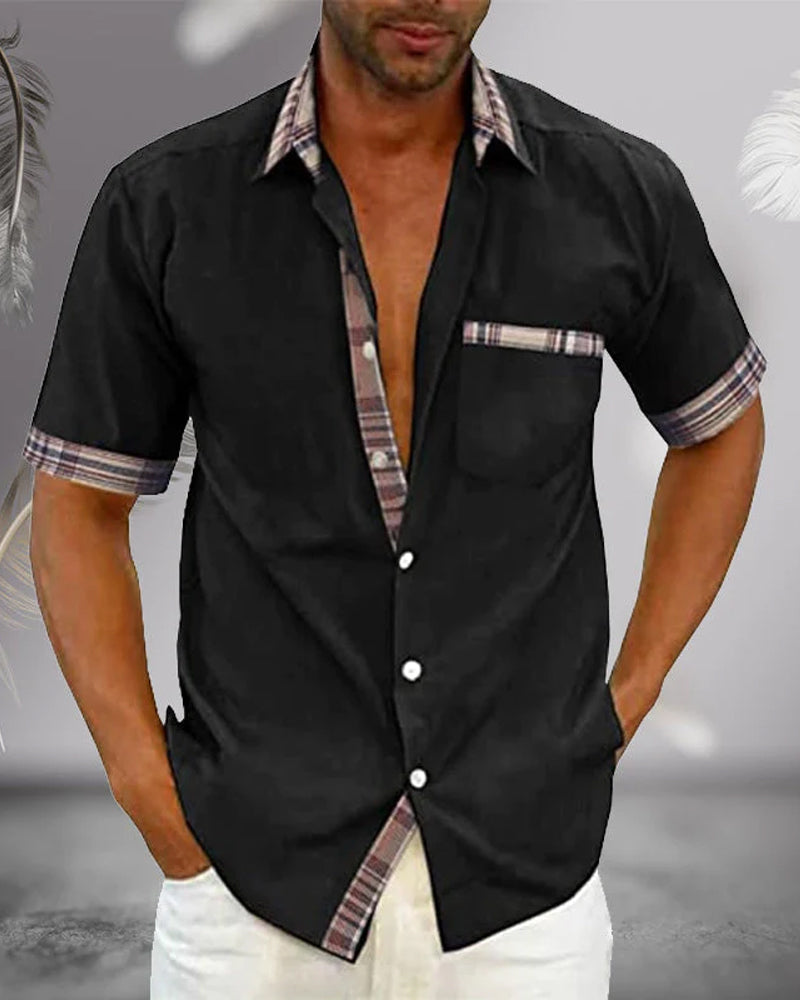 Chemise homme Felix™ – Projet Paris – Élégante et confortable – Parfaite pour un look chic et décontracté