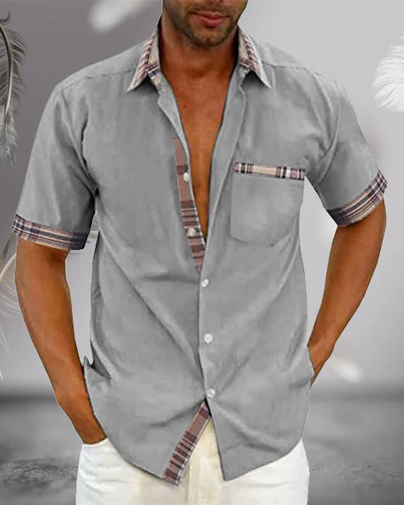 Chemise homme Felix™ – Projet Paris – Élégante et confortable – Parfaite pour un look chic et décontracté