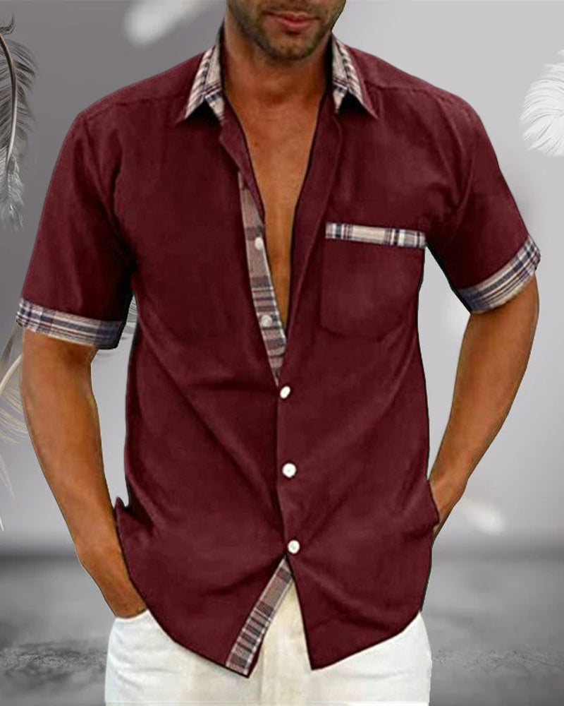 Chemise homme Felix™ – Projet Paris – Élégante et confortable – Parfaite pour un look chic et décontracté