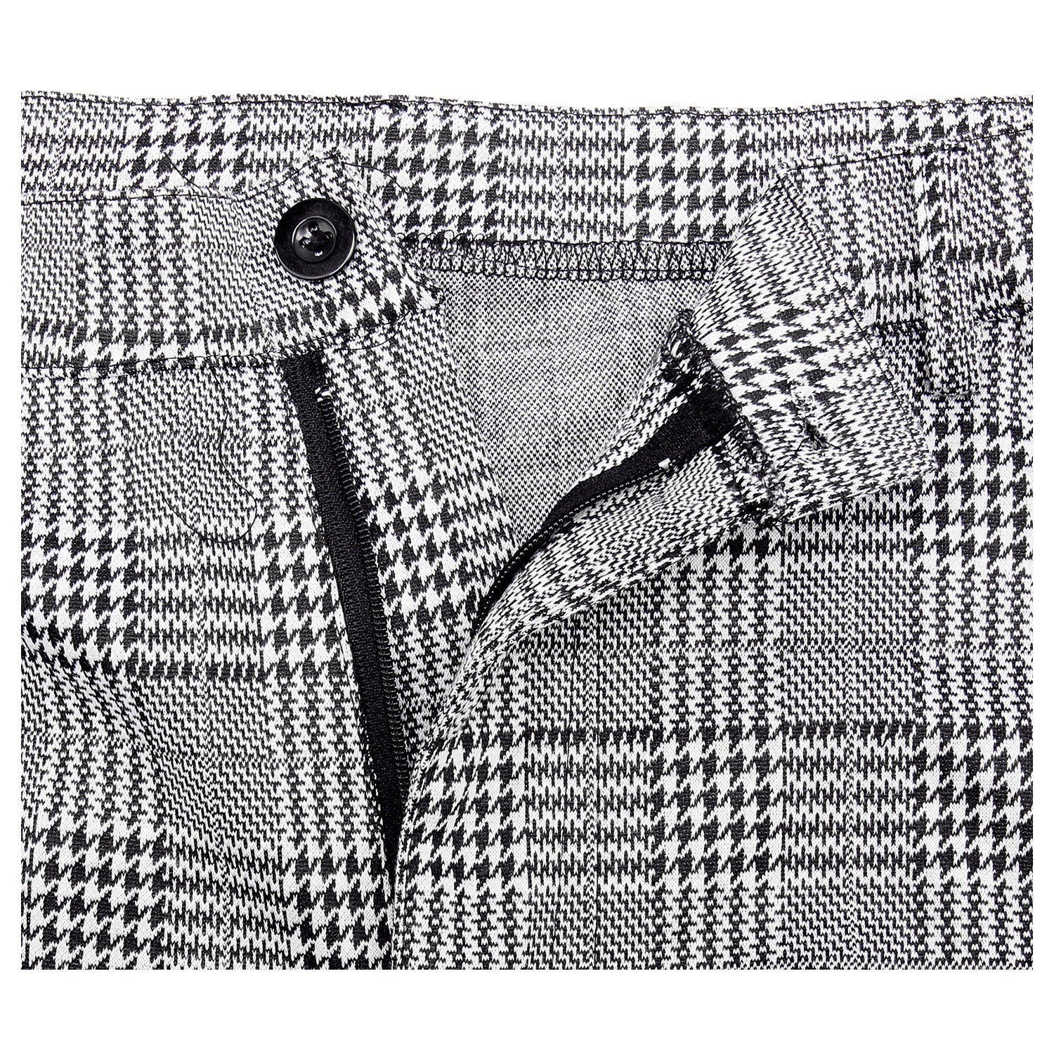 Chino skinny à carreaux pour homme - Projet Paris - Coupe ajustée - Élégance décontractée