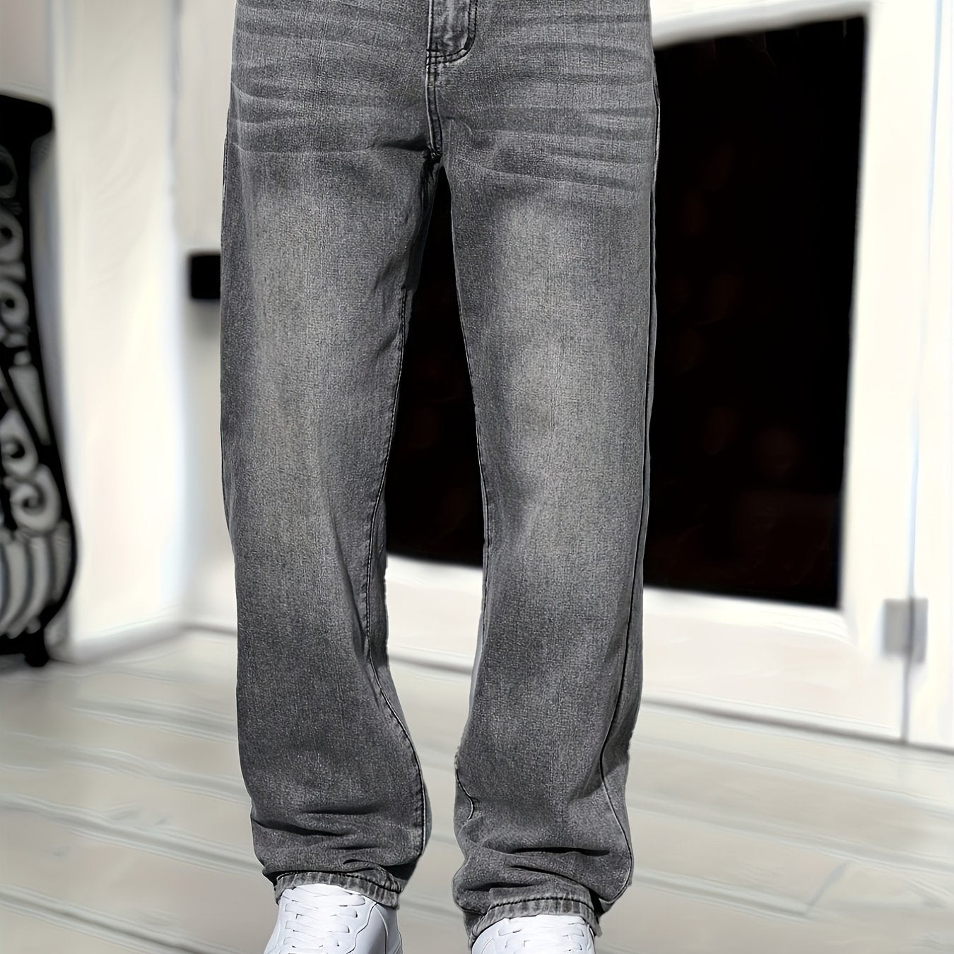 Jean droit homme iconique – Coupe classique – Projet Paris – Style intemporel