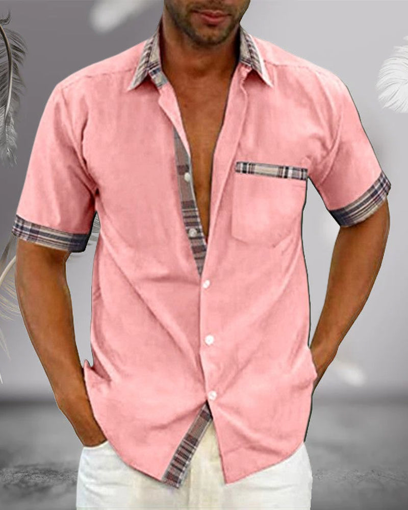Chemise homme Felix™ – Projet Paris – Élégante et confortable – Parfaite pour un look chic et décontracté
