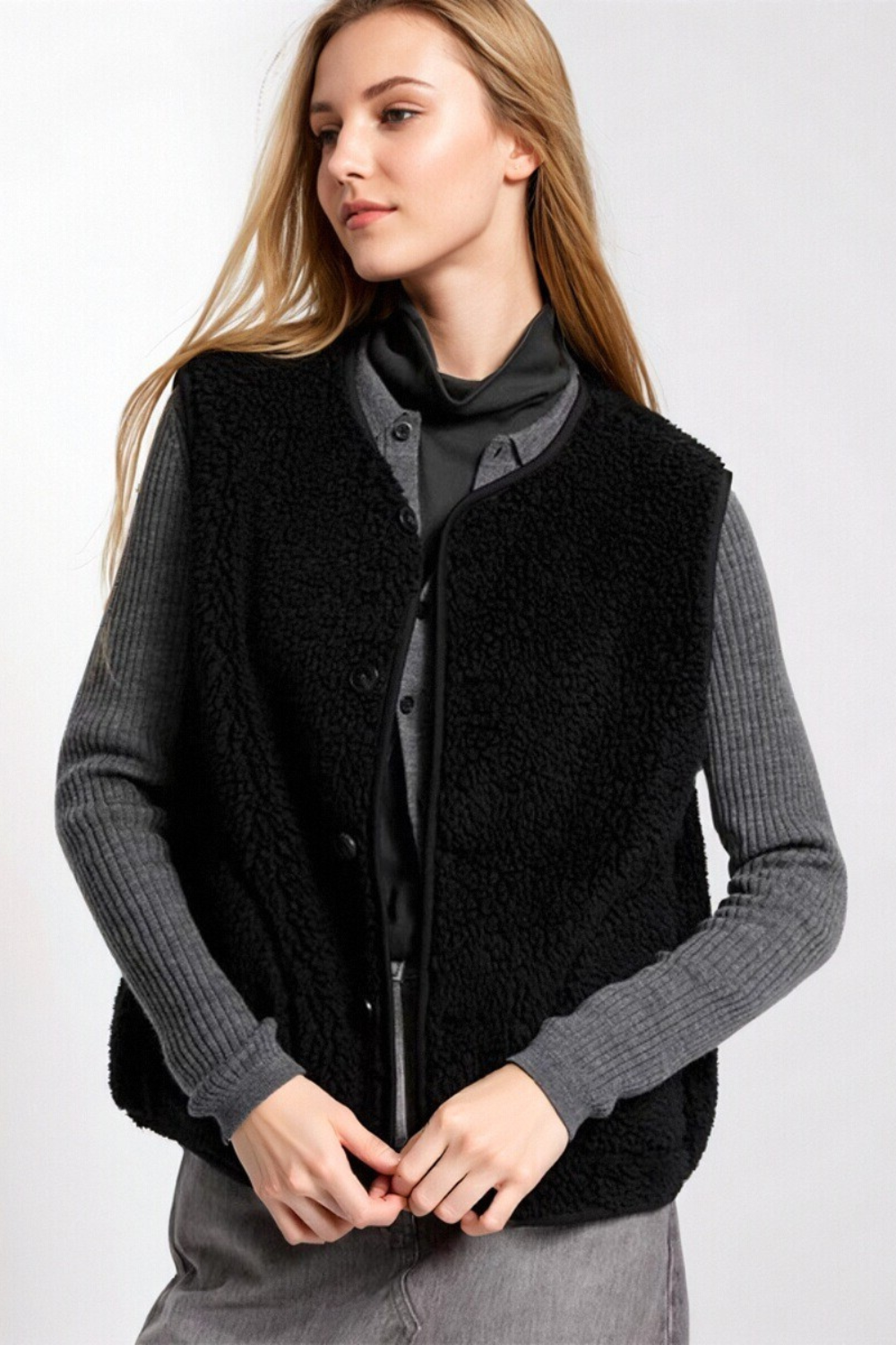 Gilet style essentiel - Confort et polyvalence - Projet Paris - Élégant et pratique