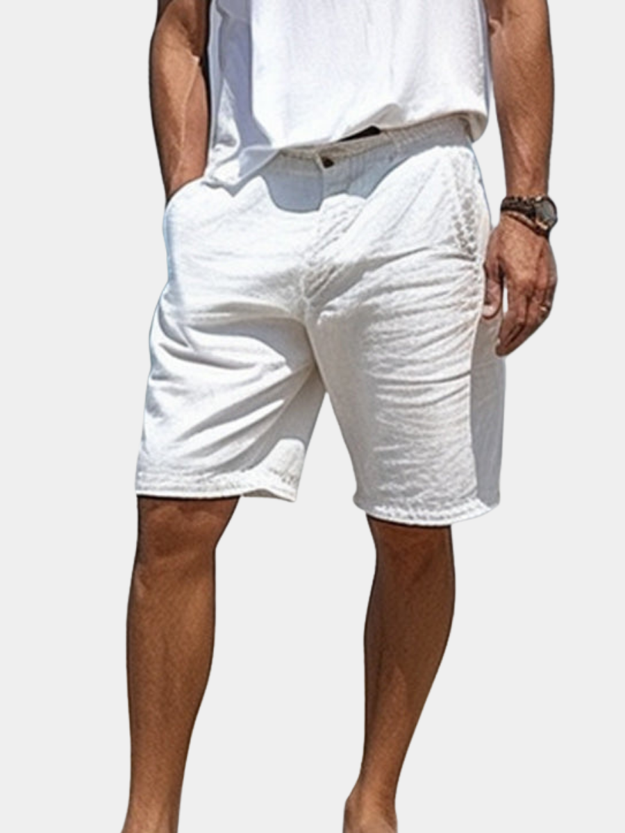 Short en lin homme – Projet Paris – Fraîcheur estivale et coupe élégante