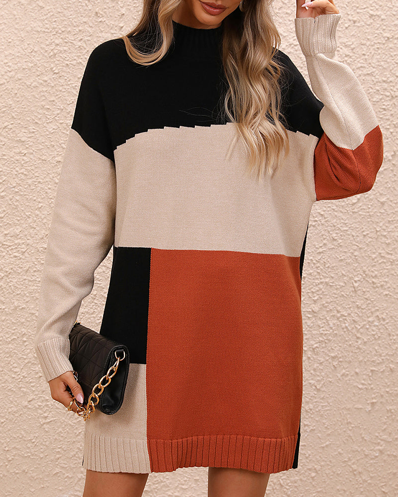 Pull long pour femme - Projet Paris - Confort et chaleur - Parfait pour l'automne et l'hiver
