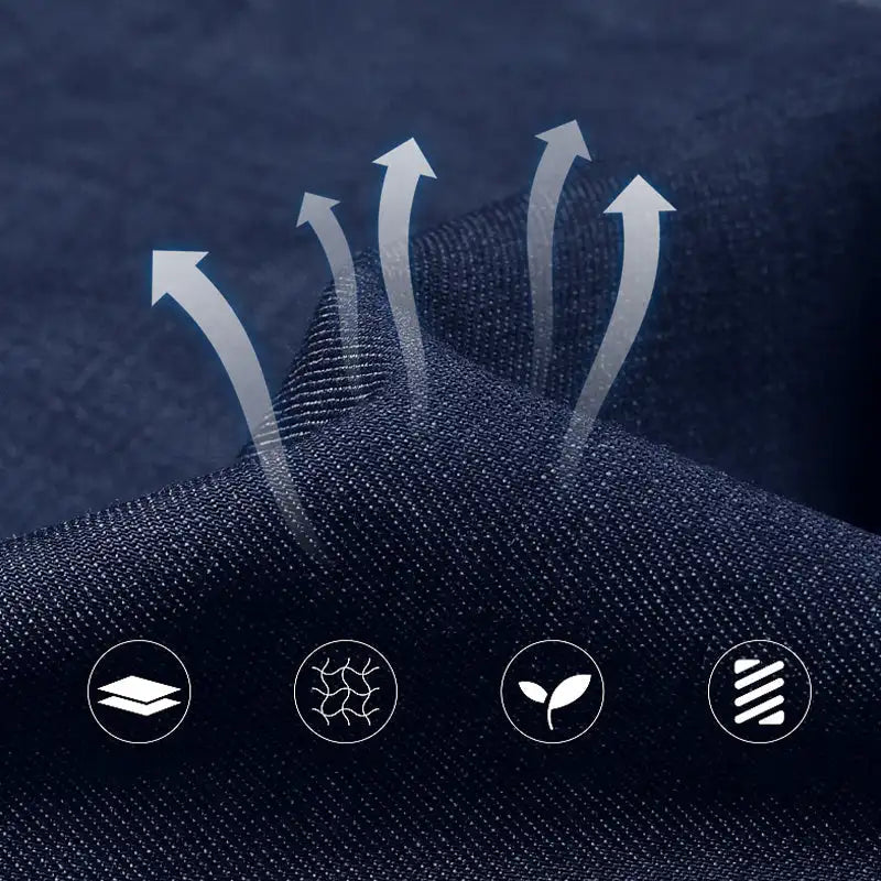 Jeans droits à taille haute pour homme – Projet Paris – Confort et coupe moderne