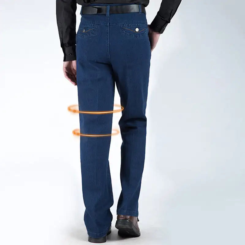 Jeans droits à taille haute pour homme – Projet Paris – Confort et coupe moderne