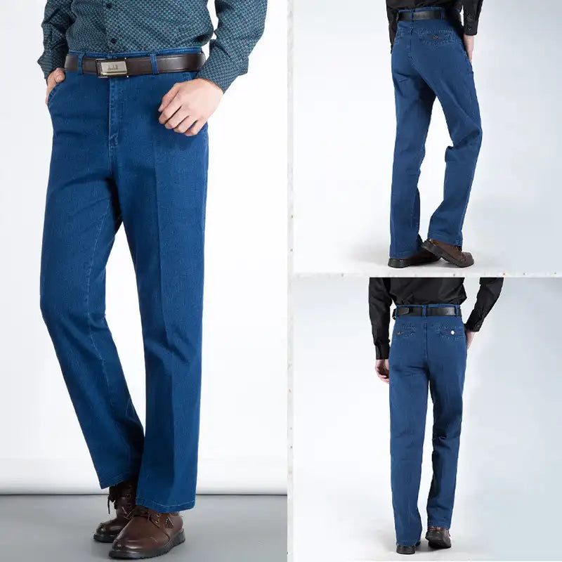 Jeans droits à taille haute pour homme – Projet Paris – Confort et coupe moderne