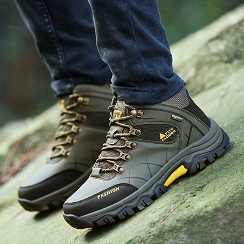 Bottes d'hiver robustes pour hommes- Projet Paris - Protection et confort par tous les temps