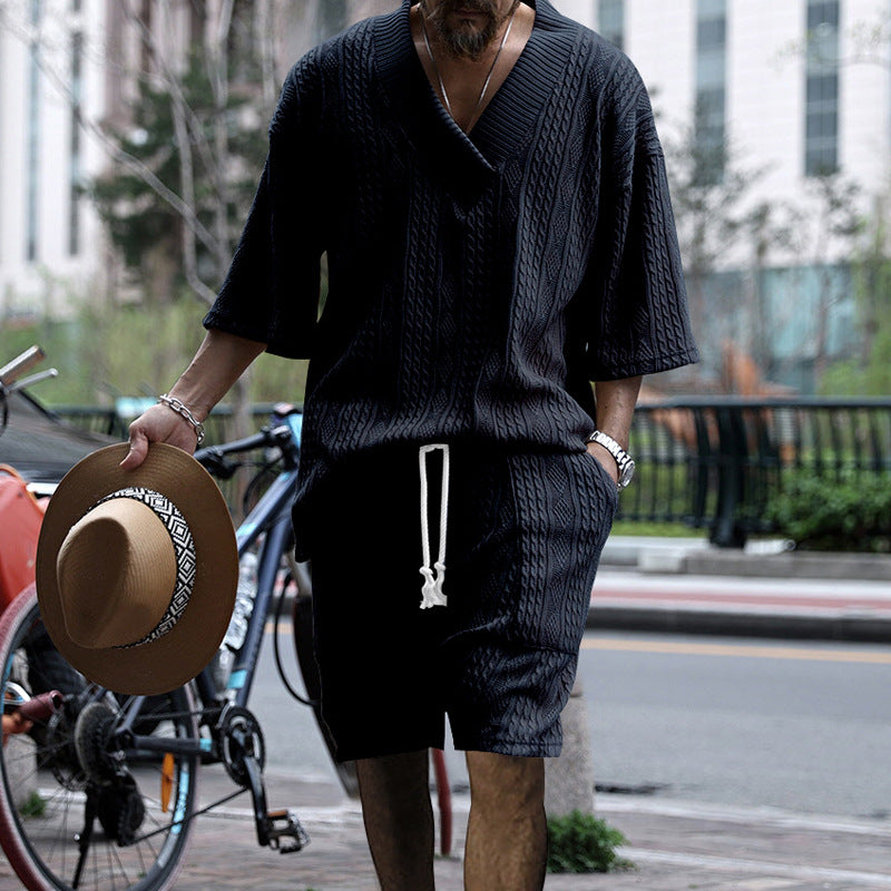 Chemise homme en maille élégante – Projet Paris – Confort & raffinement