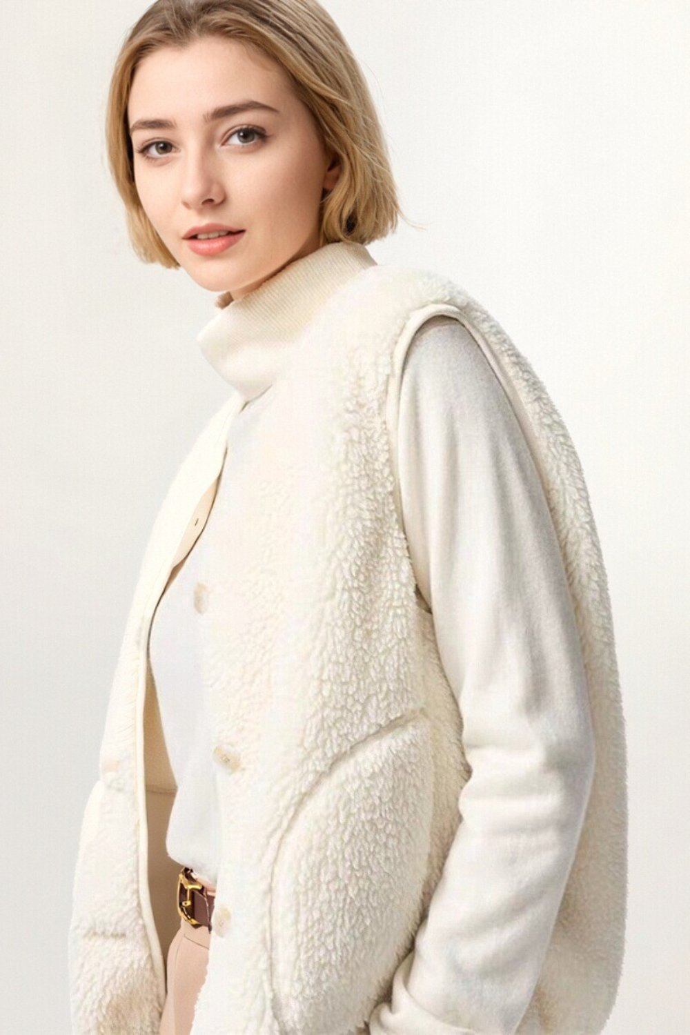 Gilet style essentiel - Confort et polyvalence - Projet Paris - Élégant et pratique