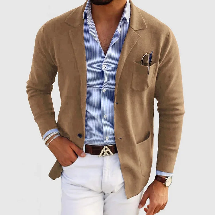Blazer confortable pour homme – Projet Paris – Élégance sans contrainte – Idéal en toute saison