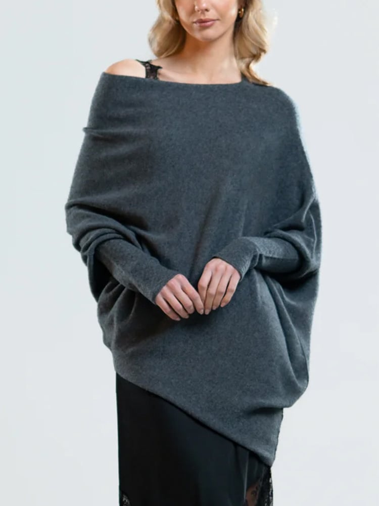 Pull confortable avec finition élégante sur l'épaule pour femmes - Projet Paris - Chic et pratique
