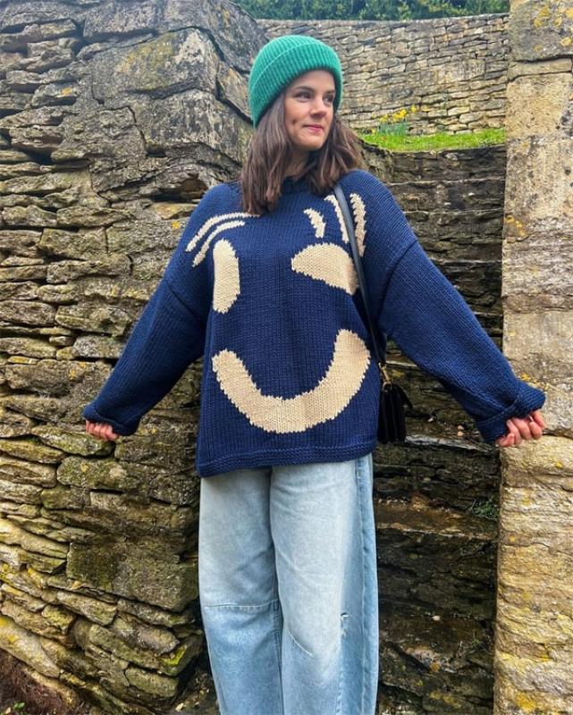 Pull boho oversized automne 2024 pour femmes - Projet Paris - Confort et style