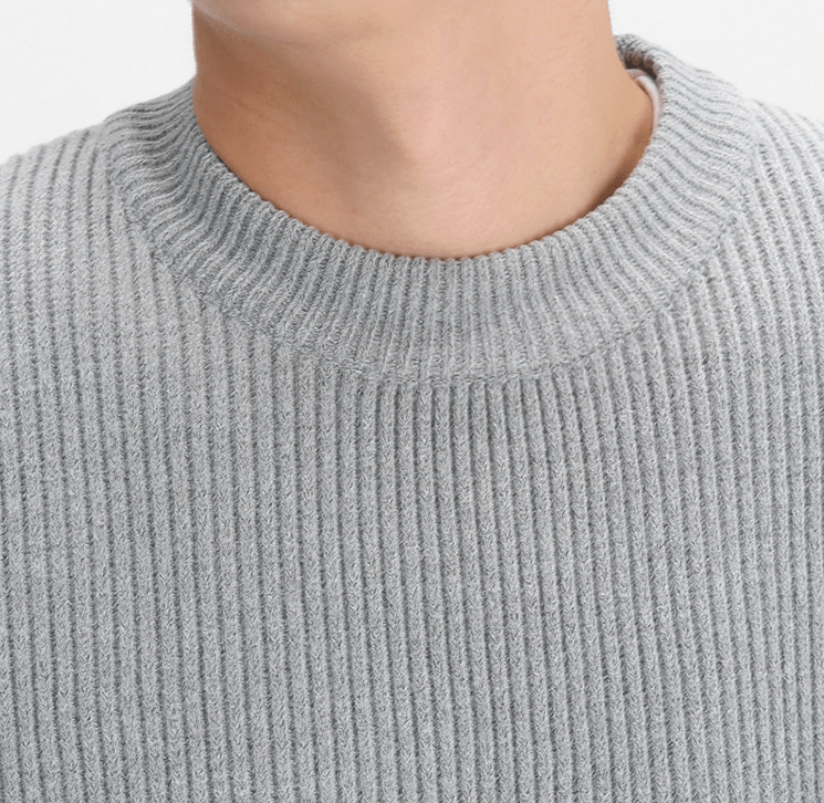 Pull à col rond pour hommes - Confort et style intemporel - Projet Paris - Idéal pour une tenue casual