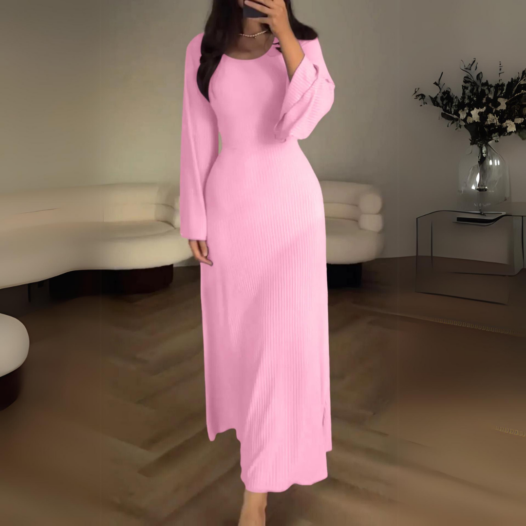 Robe à manches longues - Élégante et confortable - Projet Paris - Parfaite pour toutes les occasions