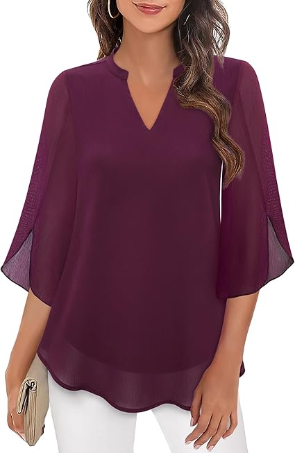 Blouse Chic à Étages – Projet Paris – Style sophistiqué – Polyvalente et féminine