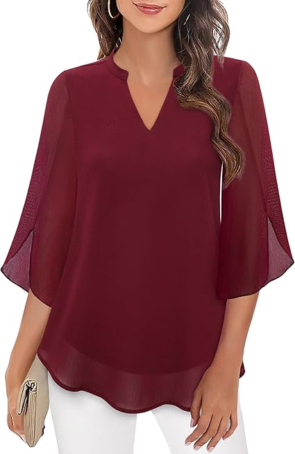 Blouse Chic à Étages – Projet Paris – Style sophistiqué – Polyvalente et féminine
