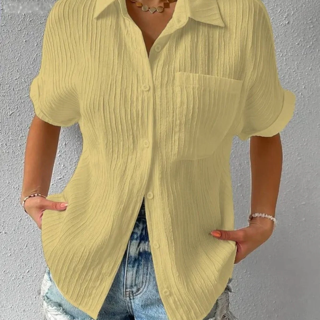Blouse Élégance Décontractée – Projet Paris – Chic et confortable – Idéale au quotidien