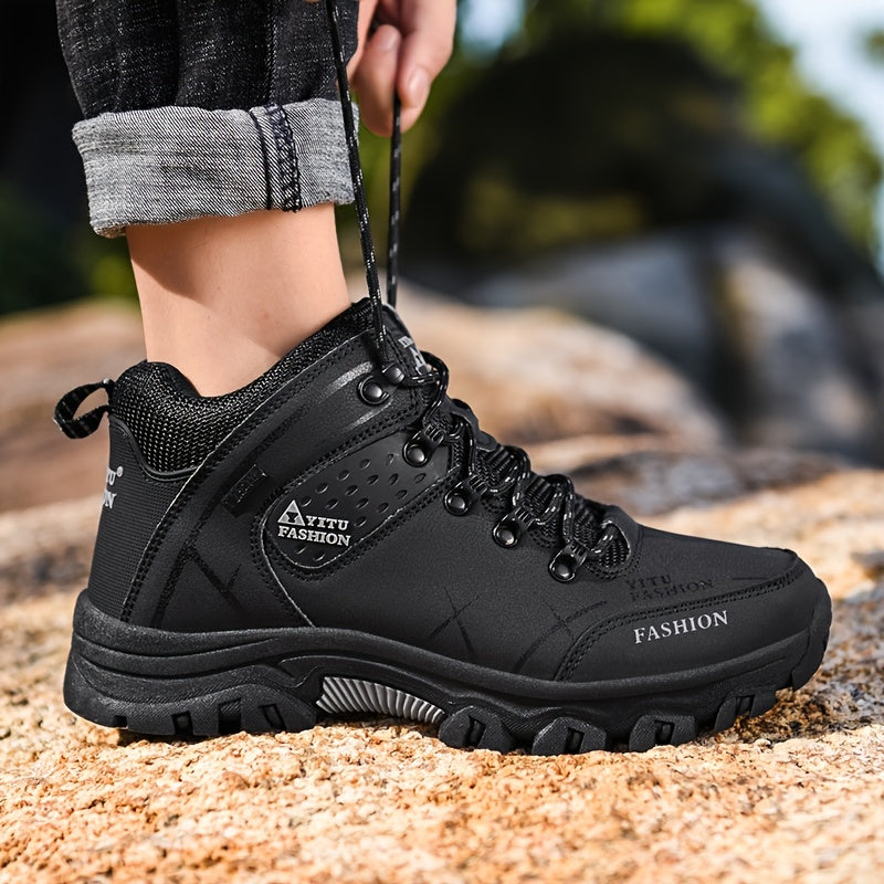 Bottes d'hiver robustes pour hommes- Projet Paris - Protection et confort par tous les temps