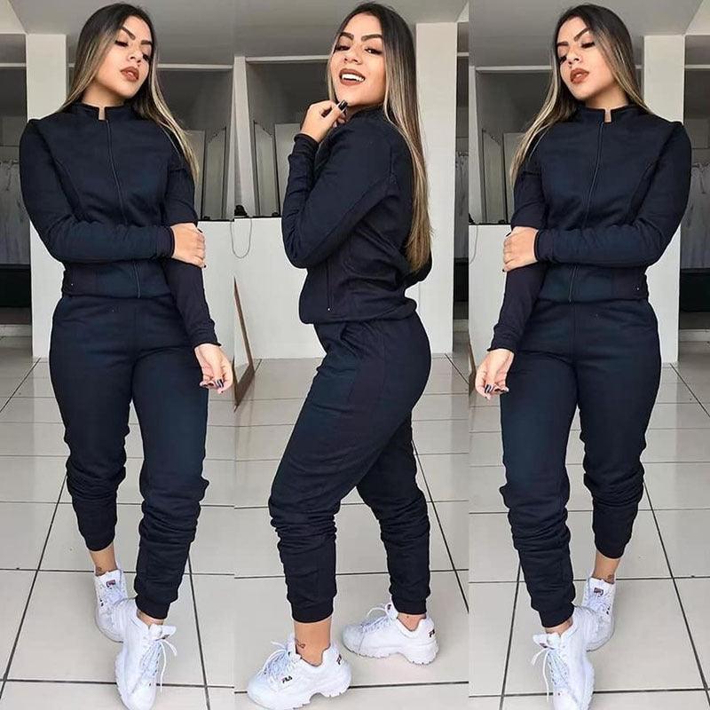 Ensemble classique de vêtements de sport pour femmes - Confort et style pour les activités physiques - Projet Paris