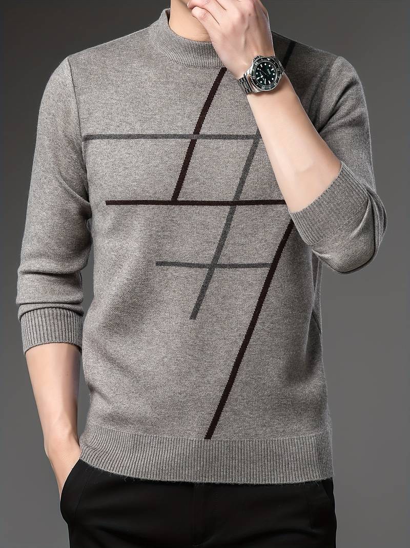 Pull à col rond décontracté pour femmes - Look facile - Projet Paris - Confort toute saison