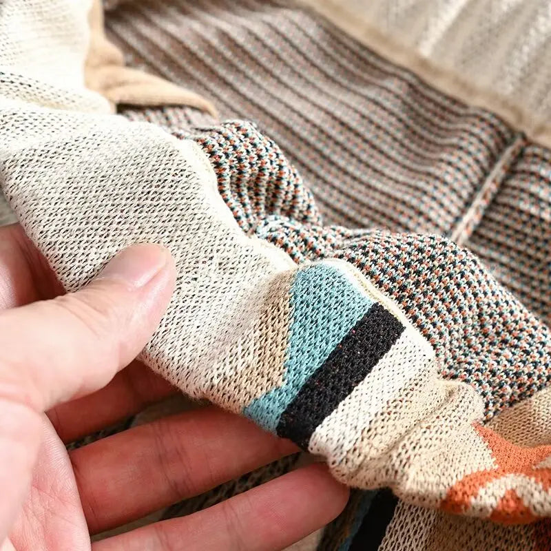 Short Homme à Imprimé Tribal – Colin – Projet Paris – Originalité Estivale et Grand Confort