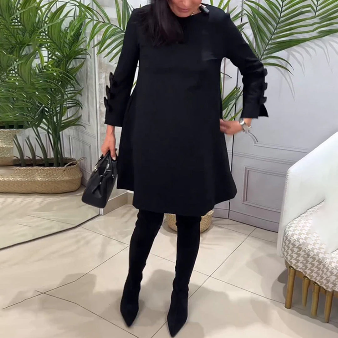 Robe décontractée à manches longues pour femmes - Confortable - Projet Paris - Look casual -