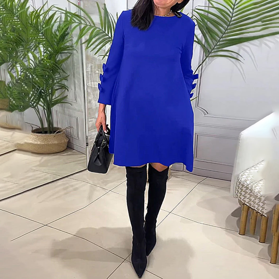 Robe décontractée à manches longues pour femmes - Confortable - Projet Paris - Look casual -