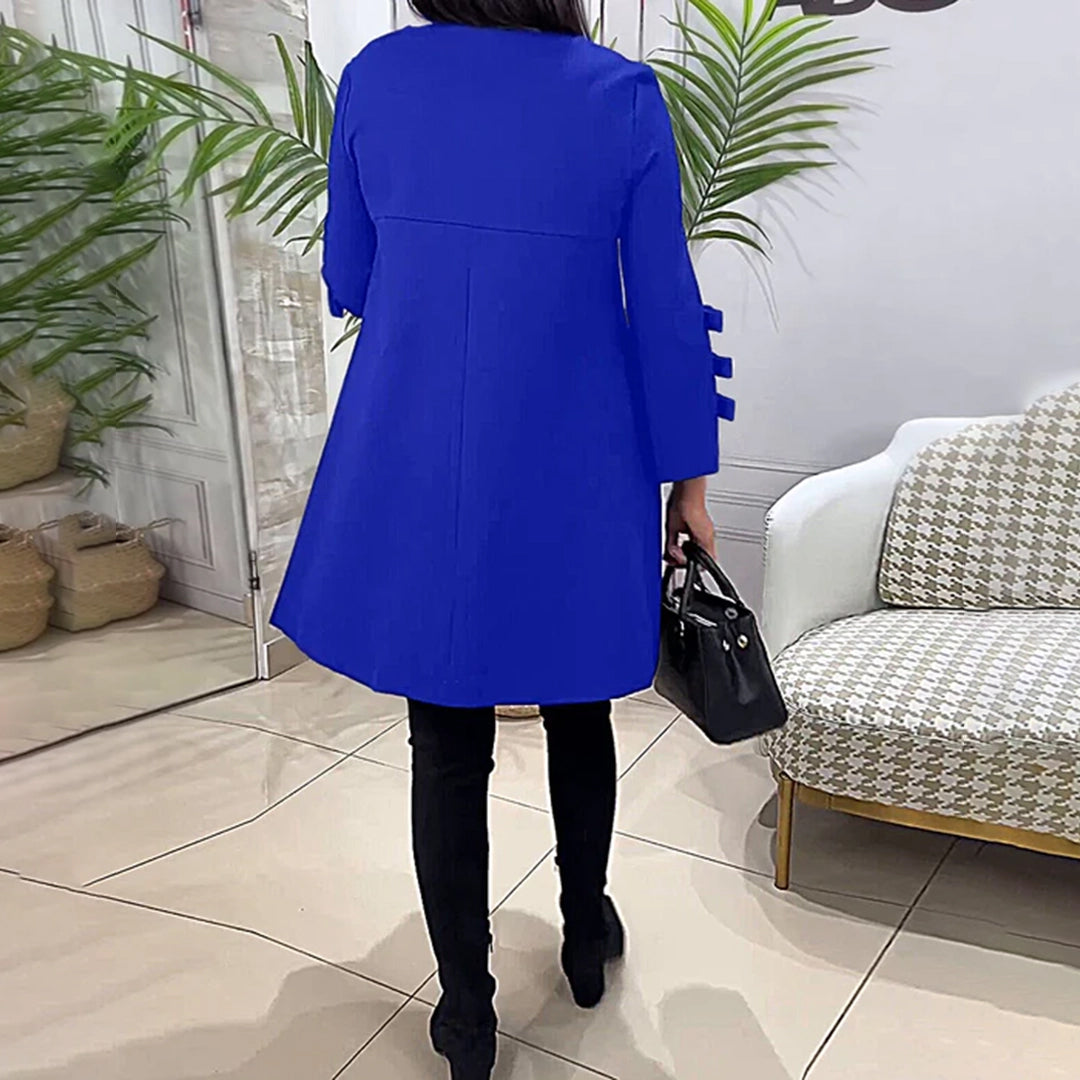 Robe décontractée à manches longues pour femmes - Confortable - Projet Paris - Look casual -
