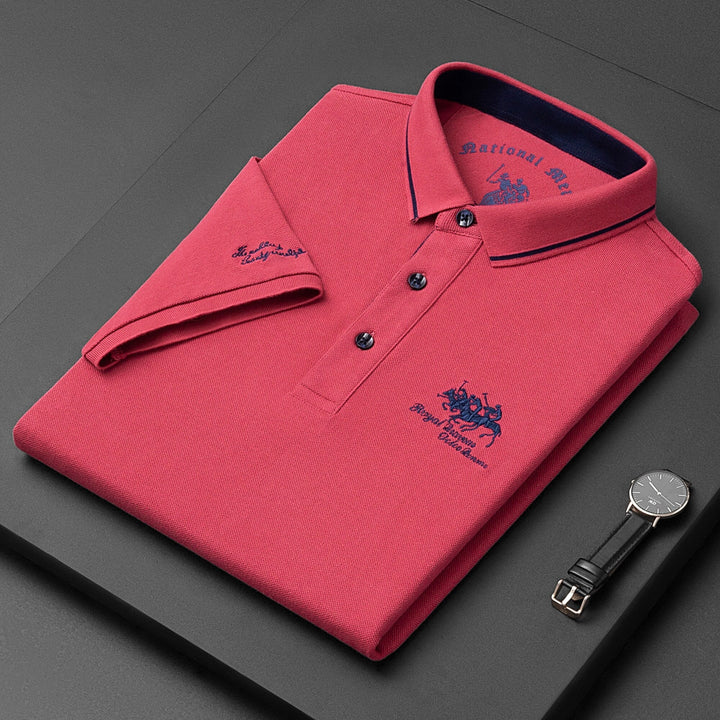 Polo pour hommes - Élégance décontractée - Projet Paris - Parfait pour un look casual et soigné