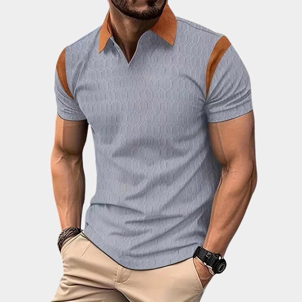Polo homme élégant – Projet Paris – Tissu respirant et coupe stylée