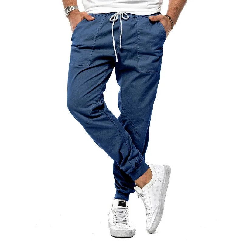 Jogger en lin pour homme – Massimo – Élégance décontractée et confort aéré