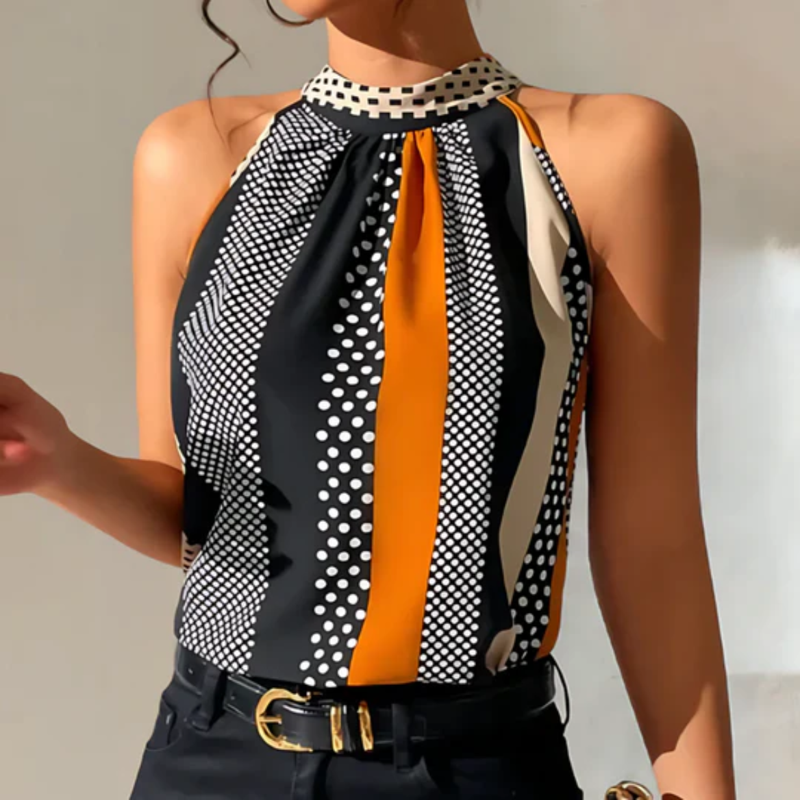 Haut Moderne Élégant Femme – Mirriam – Projet Paris – Coupe Sophistiquée