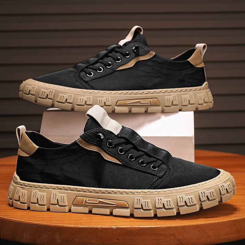 Baskets urbaines en cuir homme – Alpha – Projet Paris – Confort et style
