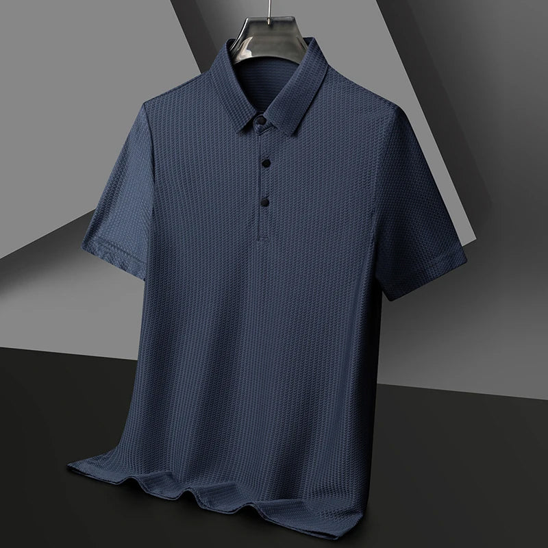 Polo en maille respirante – Projet Paris – Confort technique et style raffiné