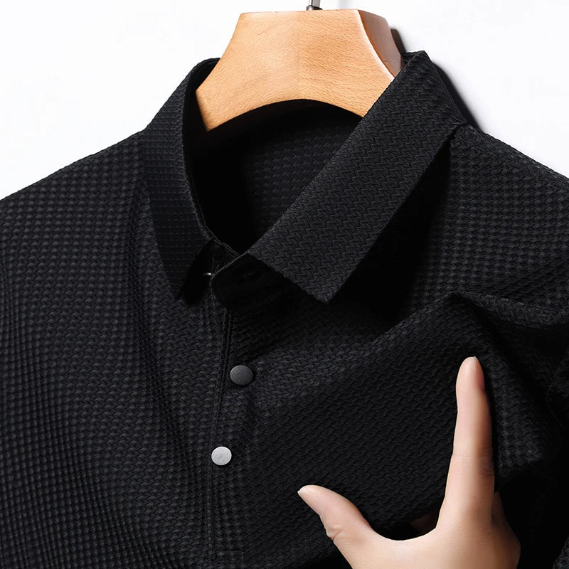 Polo en maille respirante – Projet Paris – Confort technique et style raffiné
