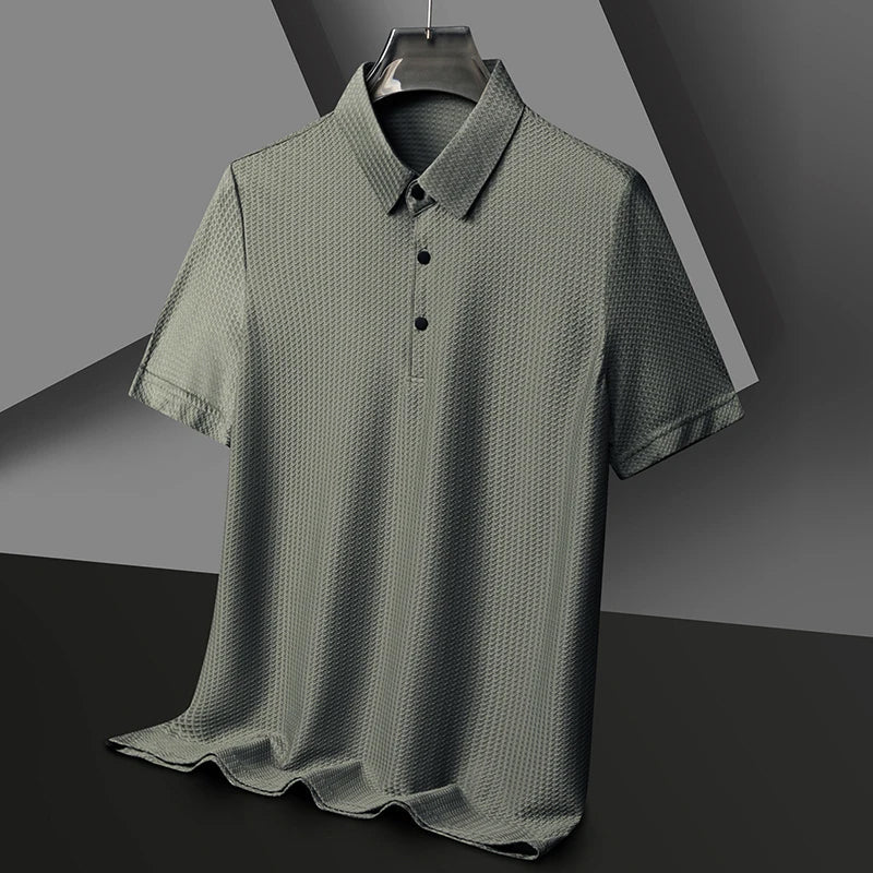 Polo en maille respirante – Projet Paris – Confort technique et style raffiné
