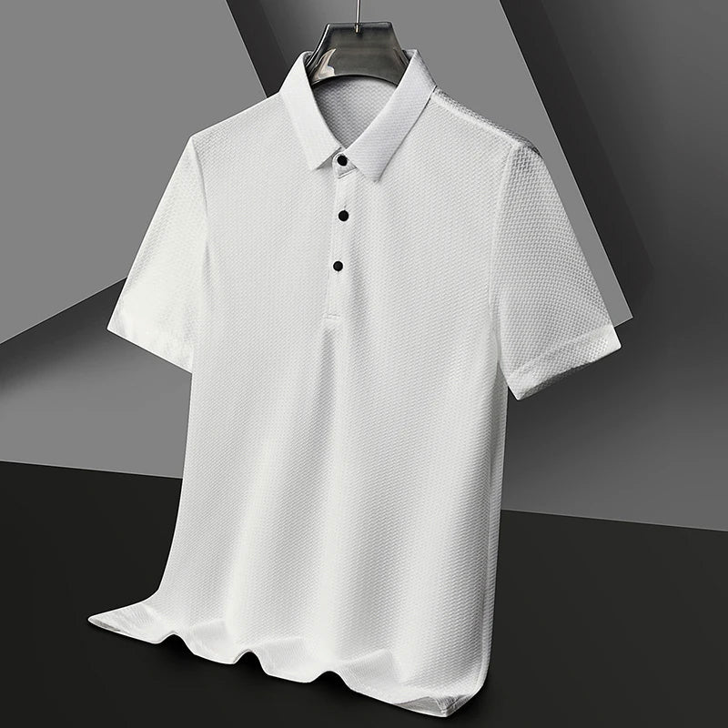 Polo en maille respirante – Projet Paris – Confort technique et style raffiné
