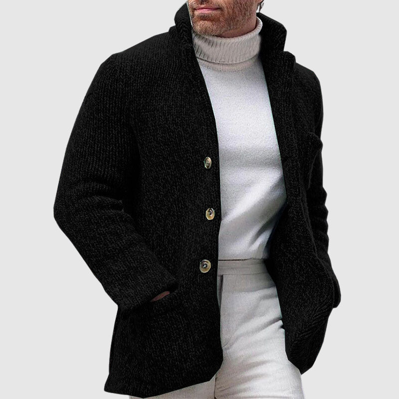 Pull à boutonnière simple - Élégance et Confort - Projet Paris - Look chic et décontracté