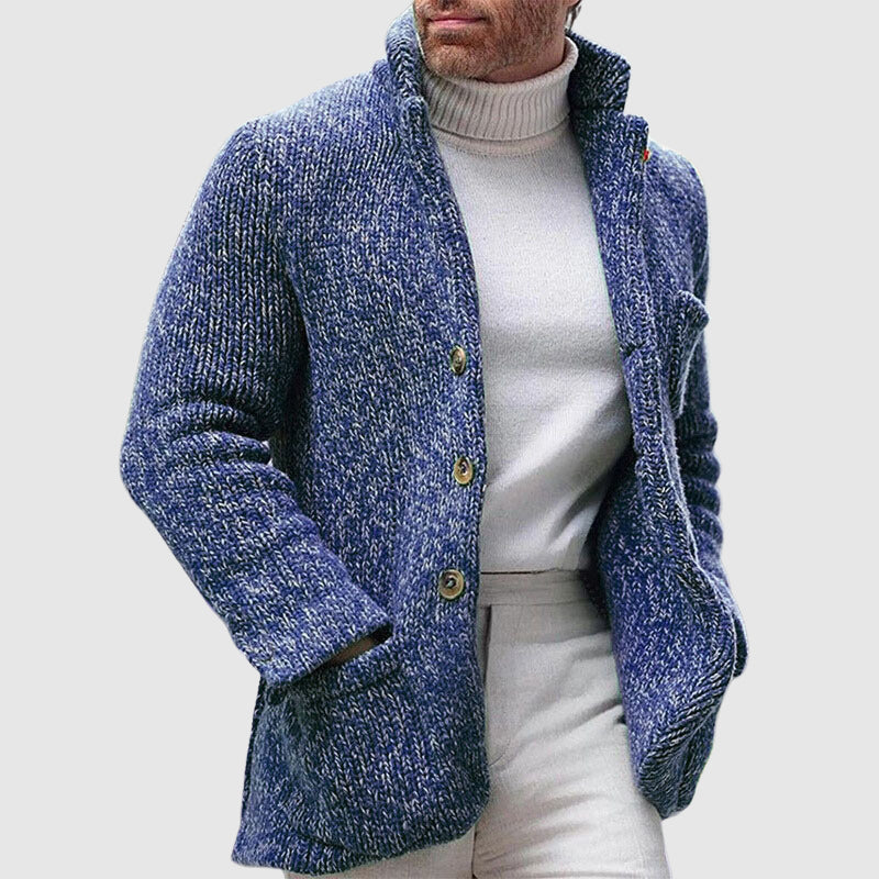 Pull à boutonnière simple - Élégance et Confort - Projet Paris - Look chic et décontracté
