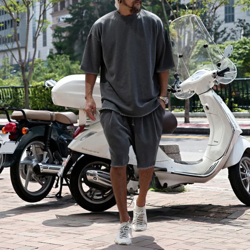 Ensemble confort homme Russell™ – Tenue décontractée polyvalente – Projet Paris – Liberté de mouvement