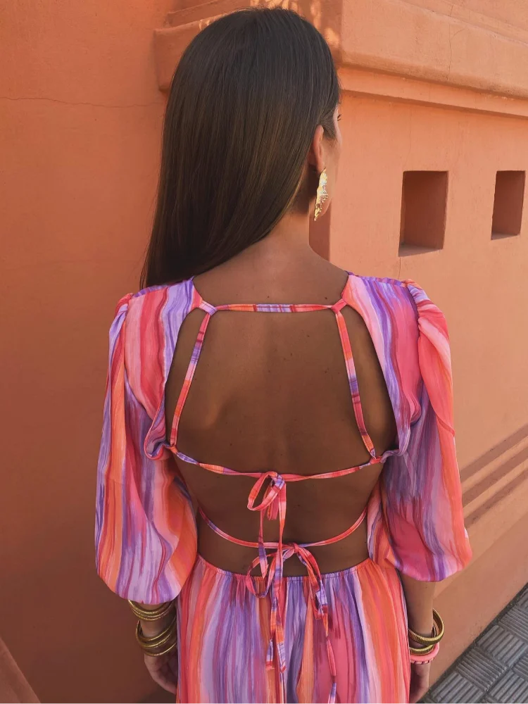 Robe Élégante Dos Nu - Projet Paris - Séduction et élégance