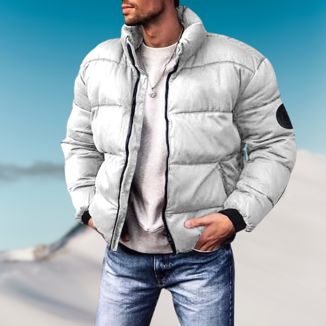 Doudoune d'hiver pour hommes - Protection contre le froid avec style - Projet Paris - Parfaite pour affronter l'hiver