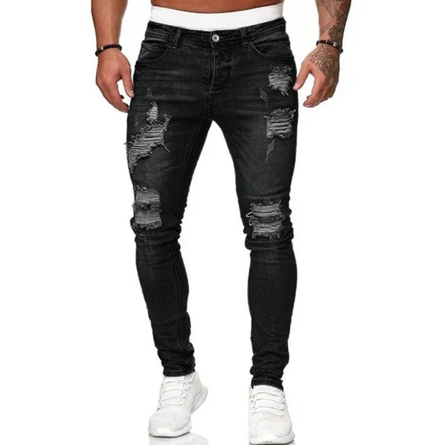 Jean street style homme Lasse™ – Projet Paris – Look urbain et moderne – Parfait pour un style casual tendance