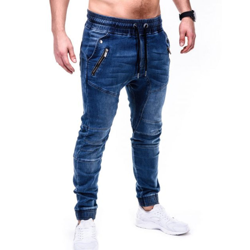 Jeans ajustés homme / Délavage décontracté – Projet Paris – Coupe slim & style urbain