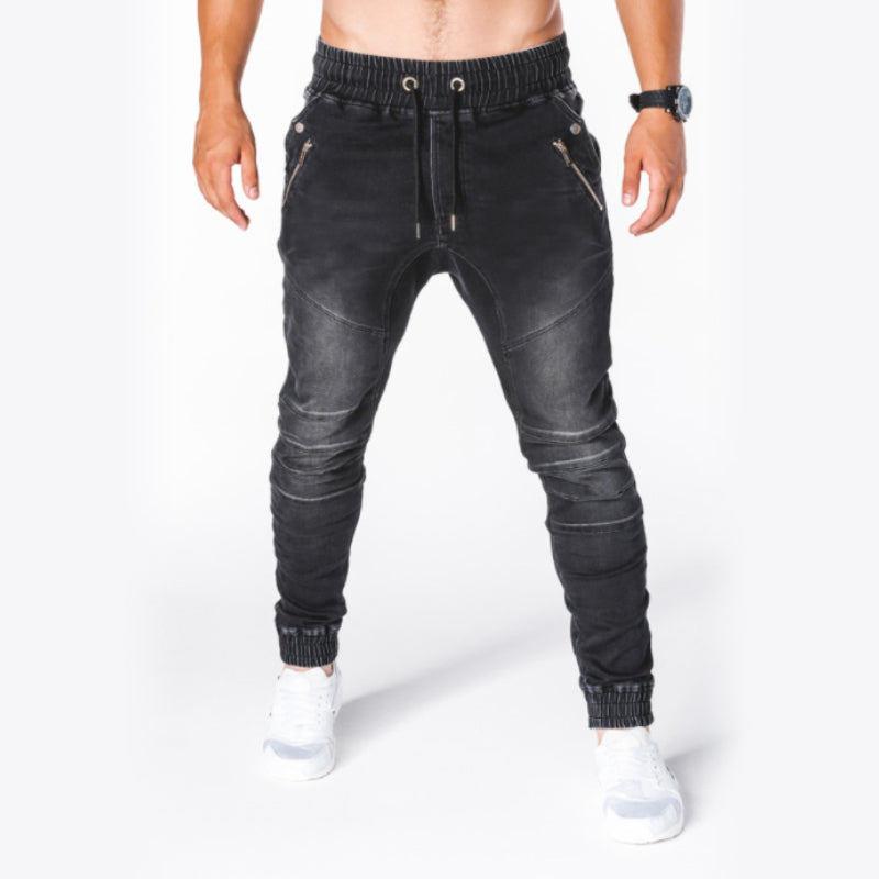 Jeans ajustés homme / Délavage décontracté – Projet Paris – Coupe slim & style urbain