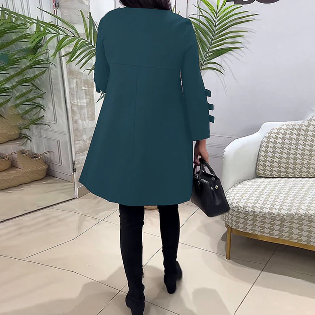 Robe décontractée à manches longues pour femmes - Confortable - Projet Paris - Look casual -